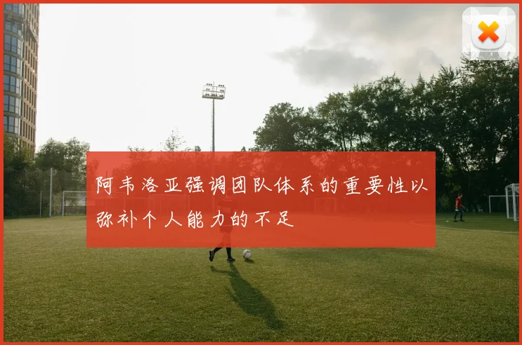 阿韦洛亚强调团队体系的重要性以弥补个人能力的不足